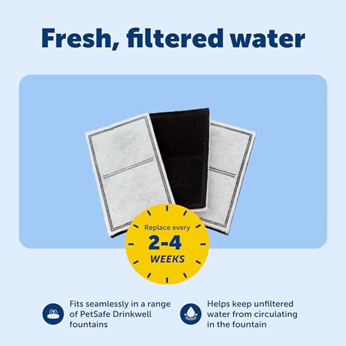 Drinkwell Replacement Filter Pack for Outdoor Dog Water Fountain