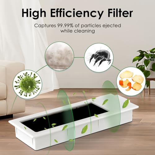 5 Pack) Replacement HEPA Filter Compatible with ECOVACS DEEBOT T20 Omni / T20 Pro / T20 Pro Plus / T20 Max / T20 Max Plus Robotic Vacuum Cleaner, HEPA Filters Accessory Kit 5 Pieces (5 Count)