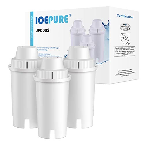 Pitcher Water Filter Replacement for Brita® Standard Water Filter (3 Count)
