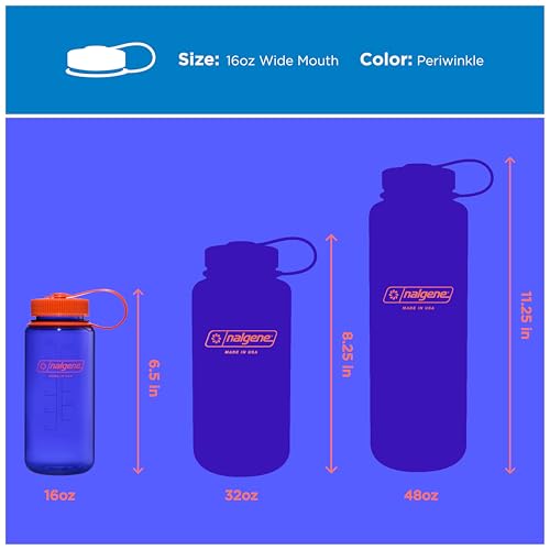 16 oz Wide Mouth Water Bottle