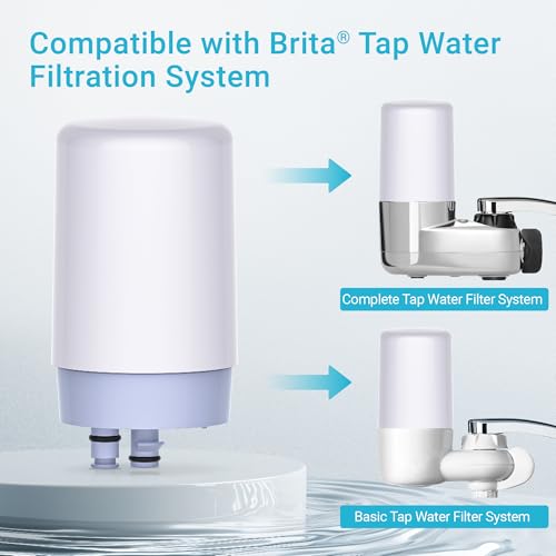 Alkaline Filter Compatible with Brita® Faucet Filter (3 Count)