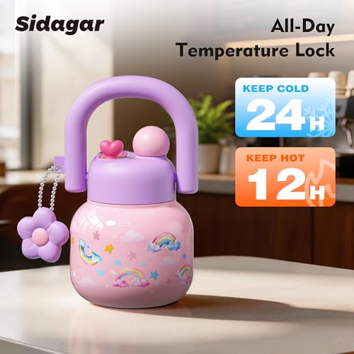 22 oz Tote Insulated Water Bottle with Handle