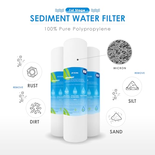 RO Water Filters Cartridge Replacement for 5