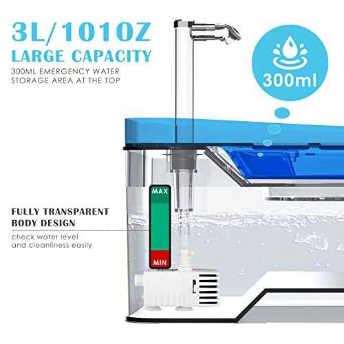 Blue Pet Water Fountain