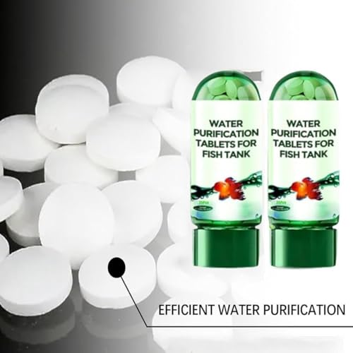 Water Purification Tablets for Fish Tank 2PCS (70 Count)