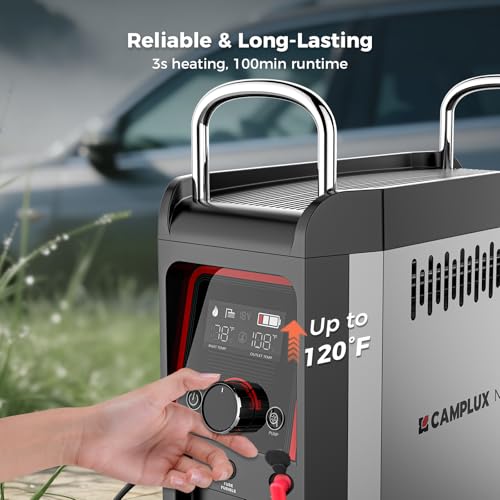 CAMPLUX Portable Water Heater for Camping Shower