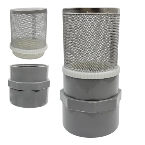 3 4" Stainless Steel Filter Cover Connected to 3