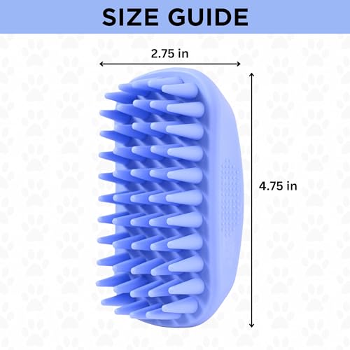 Bath Brush for Pet Grooming & Massage