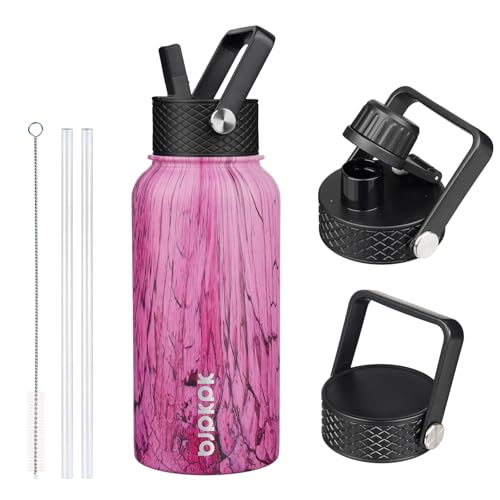 27oz Insulated Water Bottle with Straw Lid
