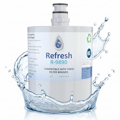 Refresh Refrigerator Water Filter Replacement for LG LT500P (2 Count)