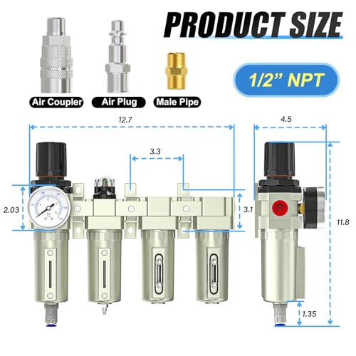 MEANLIN 1 2" NPT 4