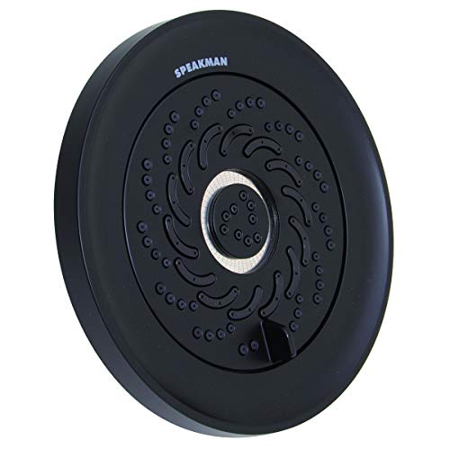 S-5000-MB-E175 Neo Exhilaration High Pressure Fixed Shower Head, 1.75 GPM, Matte Black