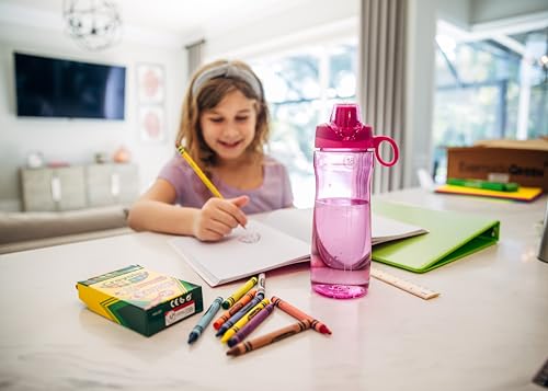 BPA Free Plastic Water Bottle with Chug Lid