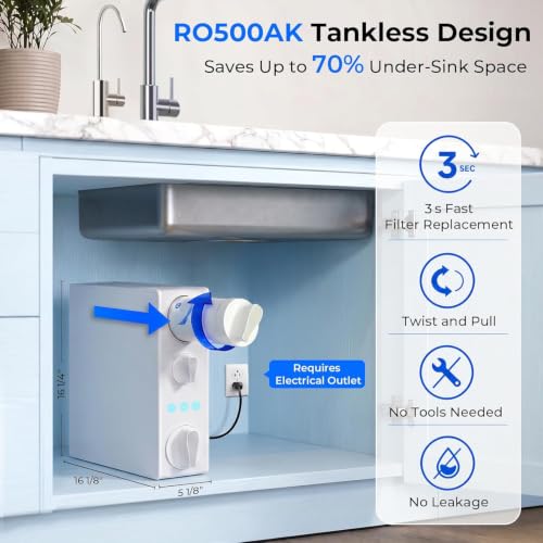 RO500AK Alkaline Reverse Osmosis System
