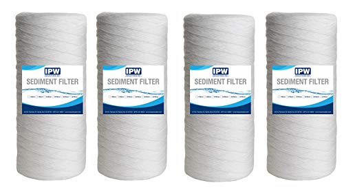 4 Pack 5 Micron Whole House Sediment Water Filter (4 Count)