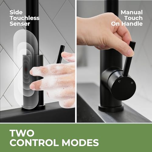 Touchless Kitchen Faucet with Pull Down Sprayer