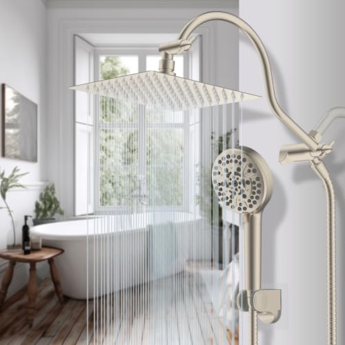 All Metal cUPC Certified High Pressure Rainfall 8'' Shower Head