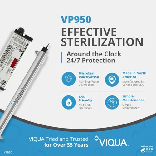 VP950 UV Water Filter Whole House and Commercial Use