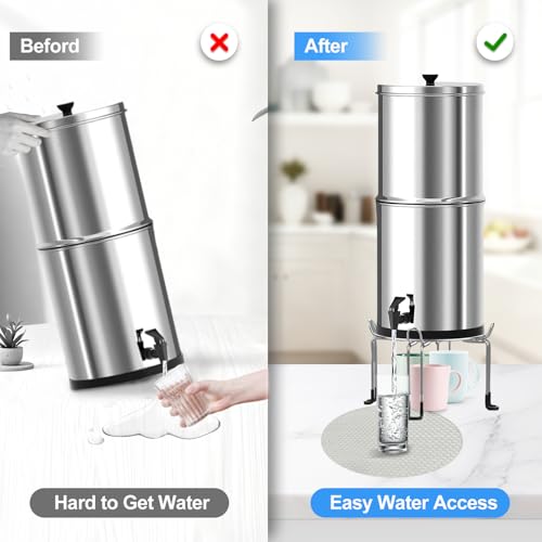 Gravity Fed Water Filter Stand