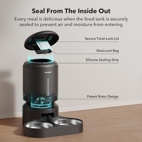 Automatic Cat Feeder for 2 Cats