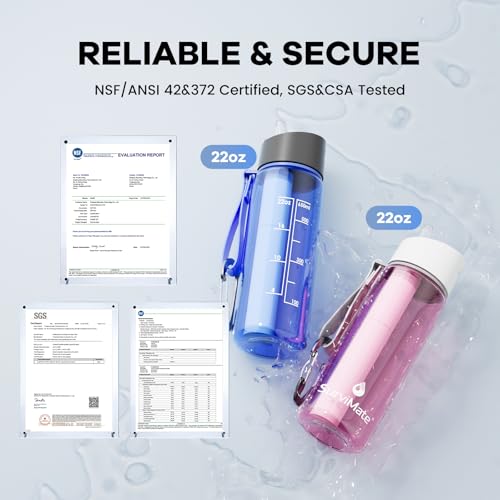 Purified Water Bottle for Camping (2 Count)