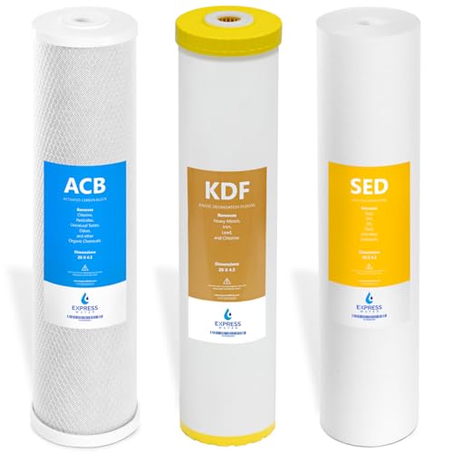 Whole House Water Filter Set for Heavy Metals
