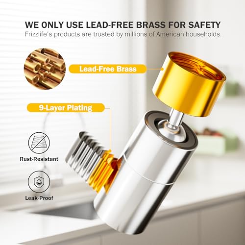 360° Swivel Faucet Aerator Sink Extender