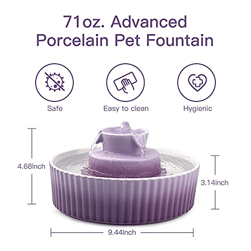 Cat Water Fountain (70 Fl Oz)