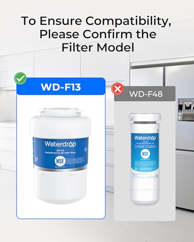 WD F13 Replacement for GE® MWF® Refrigerator Water Filter (3 Count)