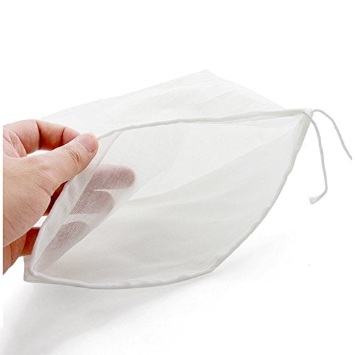 Soup Bag Cotton Mesh Bag for Large Size 10" x 12" (4 Count)