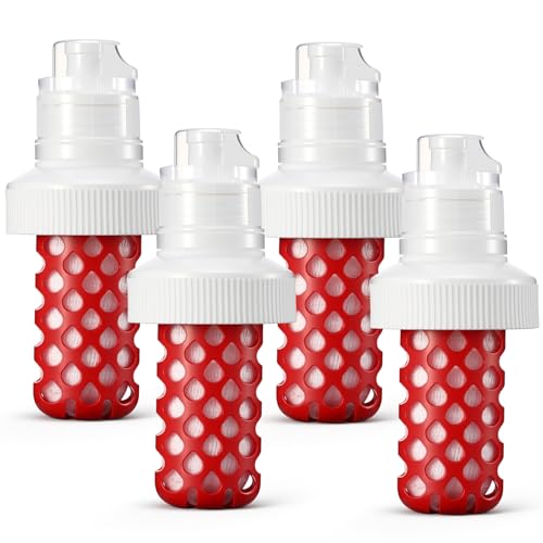 4 Pack Water Filter Replacement Cartridge Compatible with Katadyn BeFree 42mm Openings Wide (4 Count)