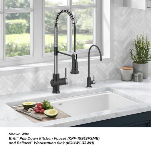 Purita™ Single Handle Drinking Water Filter Faucet for Reverse Osmosis or Water Filtration System in Spot