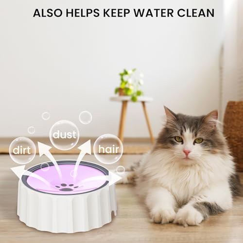 Dog Small Animals Water Bowl No Spill 70oz