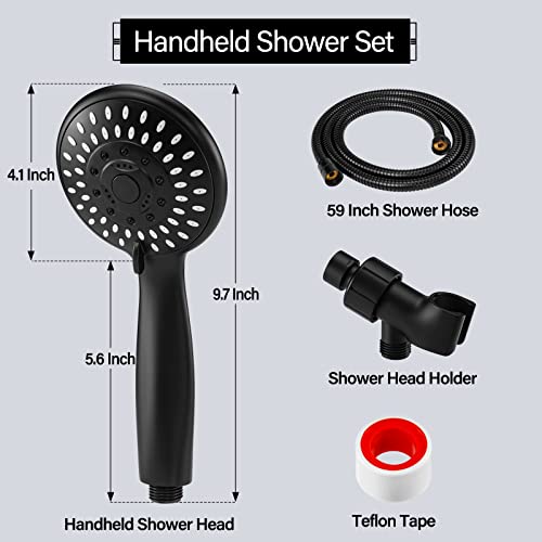 Handheld Shower Head High Pressure 5