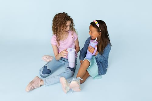 Oasis 18oz Insulated Stainless Steel Kids Tumbler with Straw