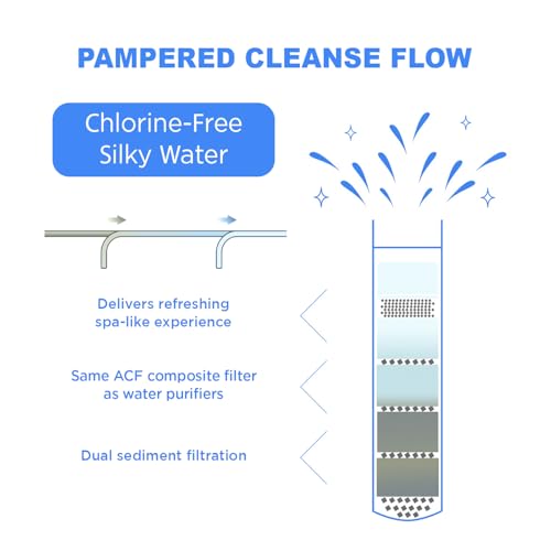 DAILY CHAE Vitamin C Shower Filter Refill for Hard Water