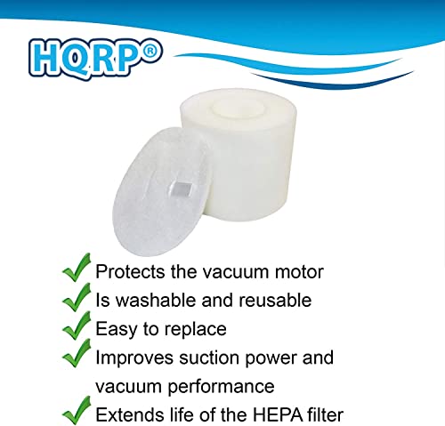 2 pack Filter Kit compatible with Shark APEX AX950 AX951 AX952 AZ1000 AZ1000W AZ1002 AZ1002BRN AZ1501 ZU881 DuoClean Powered Lift