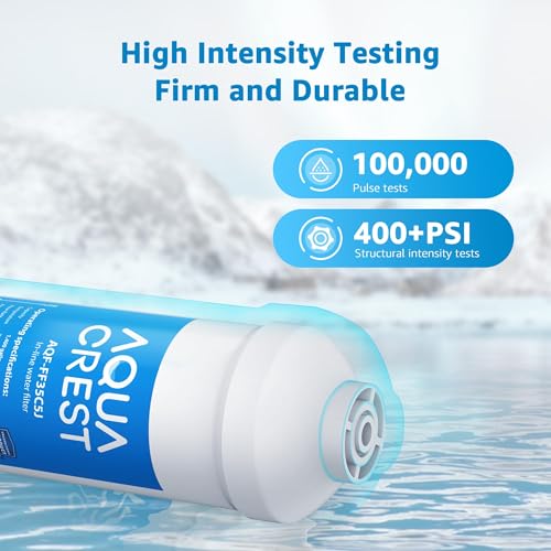 FF35C5J Inline Water Filter Replacement (3 Count)