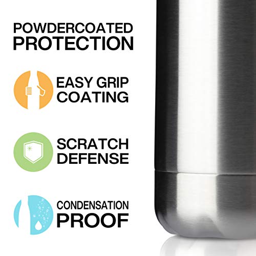 17oz Sport Water Bottle Vacuum Insulated Stainless Steel Leak