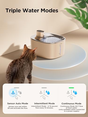 Cat Water Fountain Battery Operated