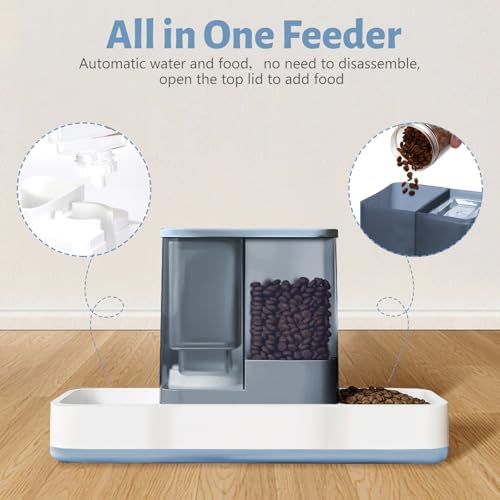 Automatic Small Pet Feeder and Water Dispenser