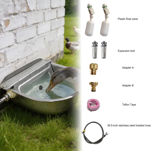 Automatic Water Bowl 304 Stainless Steel Pet Water Dispenser Dog