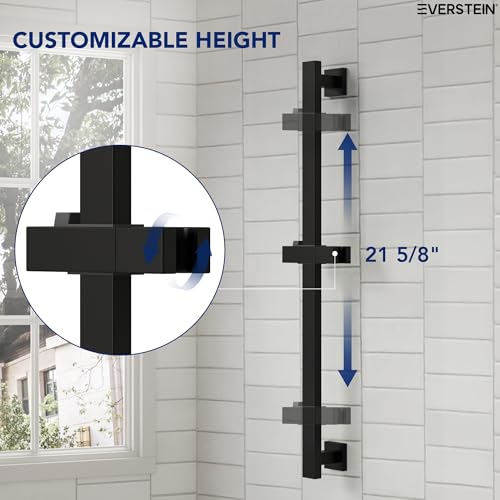 EVESTEIN Adjustable Hand Held Shower with Slide Bar