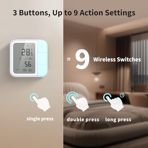 Thread Zigbee Smart Climate Sensor W100