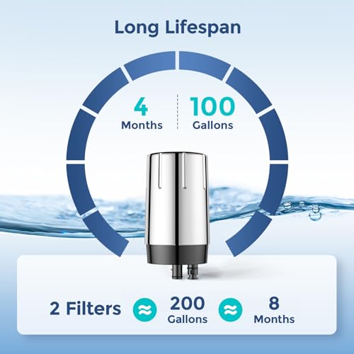 2 Pack Faucet Filter Replacement for Brita® Faucet Filtration System (2 Count)