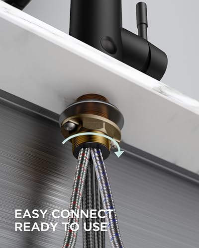 Black Touchless Kitchen Faucet