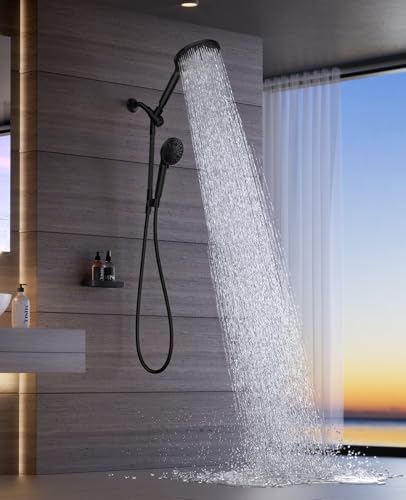 Dual Filtered Handheld Shower Heads Combo