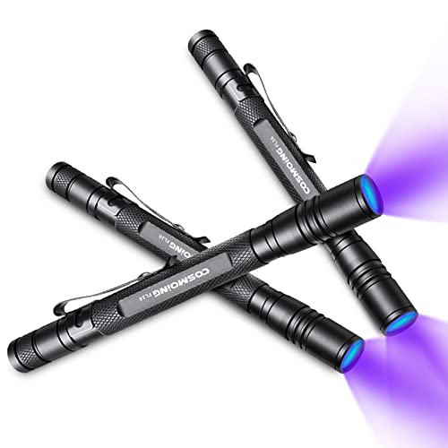 395nm Zoomable UV Blacklight Flashlight (3 Count)