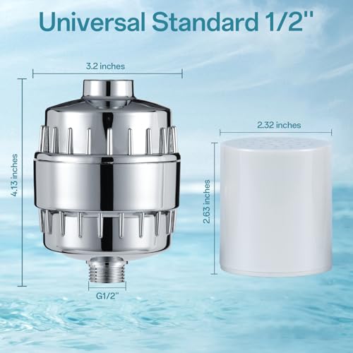 20 Stage Shower Filter for Hard Water