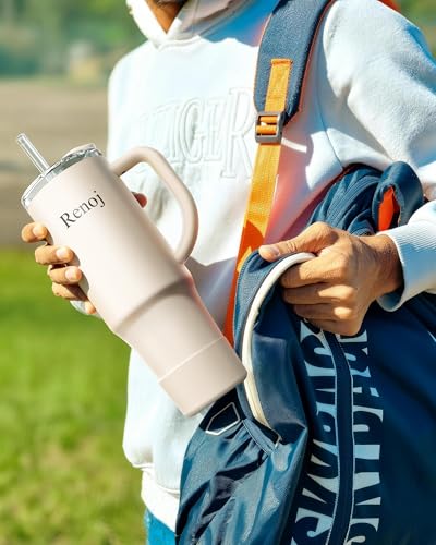 Insulated Mug 100% Spill Resistant Insulated Water Bottle for Iced Coffee & Hot Drinks